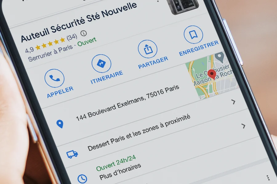 Choisissez toujours un serrurier a Paris avec une adresse connue